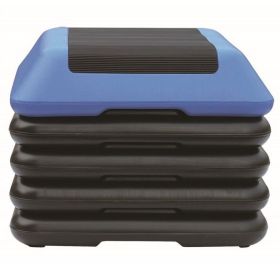 16in Square Aerobic Step Platform with 4 Risers Adjustable