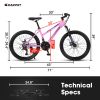 S26103 26 inch Mountain Bike for Teenagers Girls Women