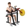 Bicep Tricep Curl Machine with Adjustable Seat