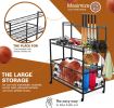 Sports equipment storage box baseball bat holder accommodate