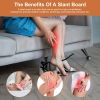 3pcs/set Slant Board; Foam Calf Stretcher With 5 Positions
