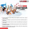 5 CORE 40W Waterproof Megaphone Bullhorn Flashlight