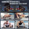 Push Up Board; Foldable Multi-Functional 20-In-1