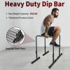Power Tower Dip Station Pull Up Bar Stand Adjustable Height
