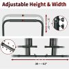 Power Tower Dip Station Pull Up Bar Stand Adjustable Height