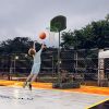 Basketball Hoop System Stand with 30in Backboard In/outdoor