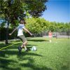 6.55FT Football Goal with Field Ropes, Galvanized Pipe