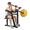 Bicep Tricep Curl Machine with Adjustable Seat