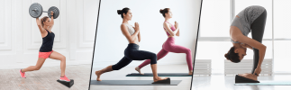 3pcs/set Slant Board; Foam Calf Stretcher With 5 Positions