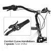 S26205 Adult Beach Cruiser Bike,7 Speed Bicycles