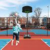 Basketball Hoop System Stand with 30in Backboard In/outdoor