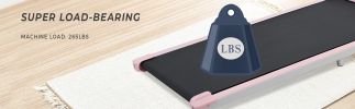 2 in 1 Under Desk Electric Treadmill 2.5HP