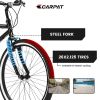 S26205 Adult Beach Cruiser Bike,7 Speed Bicycles