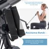 Folding Exercise Bike, Fitness Upright and Recumbent X-Bike