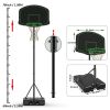 Basketball Hoop System Stand with 30in Backboard In/outdoor