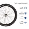 Foldable mountain Bike Tire, 29x2.10 inch 25 pieces