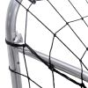 6.55FT Football Goal with Field Ropes, Galvanized Pipe