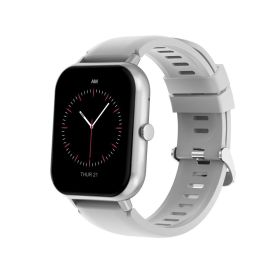 Smart Watch (Answer/Make Call); 1.83'' Full Touch Screen (Color: Silver Grey)