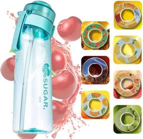 Fruit Fragrance Water Bottle Flavor Pods for Water Bottle (Color: Blue)