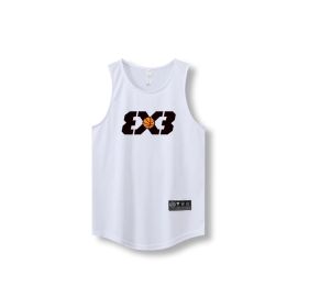 Loose Men Running Vest Sleeveless Shirt Quick Dry Tank Tops (Color: 870 vest24, size: 5XL)