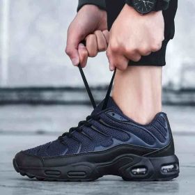 Running Shoes Breathable Men's Sneakers Fitness Air Shoes (Color: 0138 blue, size: 44)