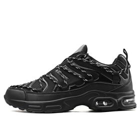 Running Shoes Breathable Men's Sneakers Fitness Air Shoes (Color: 106 black, size: 42)