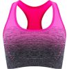 Medium Support Two Tone Racer Back Sports Bra