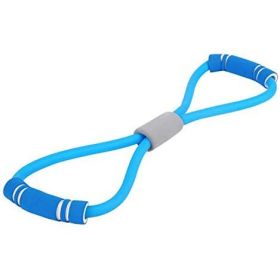Stretch Band Rope Arm Stretcher Latex Arm Resistance Fitness (Color: blue band)