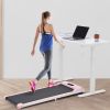 2 in 1 Under Desk Electric Treadmill 2.5HP;Bluetooth speaker;