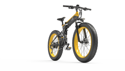 Bezior X1500 Full Suspension 1500W Motor 48V (Color: Yellow)