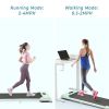 2 in 1 Under Desk Electric Treadmill 2.5HP;Bluetooth speaker;