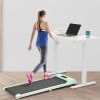 2 in 1 Under Desk Electric Treadmill 2.5HP;Bluetooth speaker;