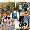 Sport Hydration Vest Running Backpack w/ Water Bladder