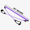 2 Latex Exercise Resistance Band  - All-in-one Strength Weights