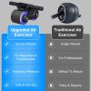 Automatic Rebound Abdominal Wheel Anti-slip AB Roller Wheel