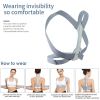 Posture Corrector; Adjustable Back Posture Correction Strap