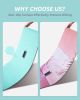 COOLMOON 1/4 Inch Extra Thick Yoga Mat Double-Sided
