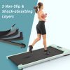 2 in 1 Under Desk Electric Treadmill 2.5HP;Bluetooth speaker;