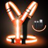 Led Light Up Running Vest Reflective For Walking At Night