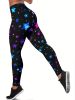 Throwing Print Butt-Lifting Sexy Yoga Pants, High Waist Slim