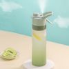 Outdoor Sports Fitness Travel Water Bottle Straight Drink Spray