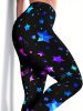 Throwing Print Butt-Lifting Sexy Yoga Pants, High Waist Slim