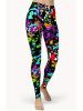 Throwing Print Butt-Lifting Sexy Yoga Pants, High Waist Slim