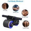 Automatic Rebound Abdominal Wheel Anti-slip AB Roller Wheel